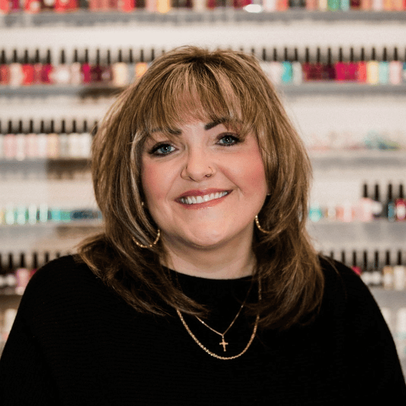 Portrait of Rachel King, a professional stylist at A Finished Appearance, showcasing their expertise and style.