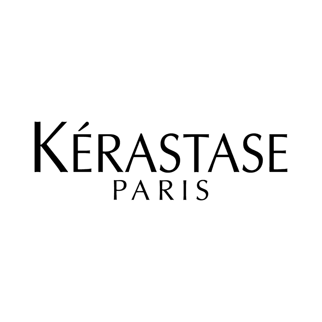 Kérastase Paris logo in black text on a transparent background.