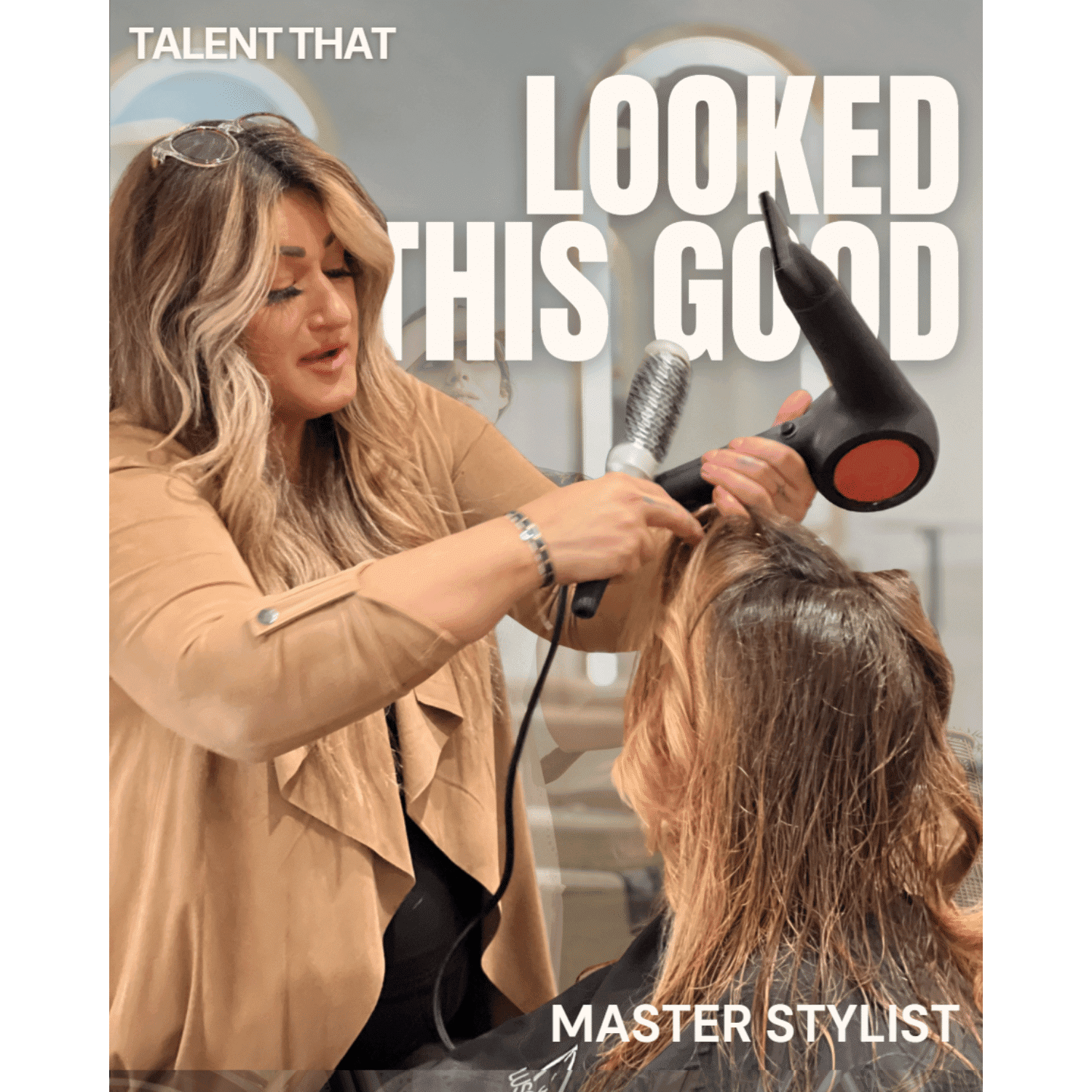 Portrait of Bea J, a professional stylist at Luscious and Co. Beauty, showcasing their expertise and style.