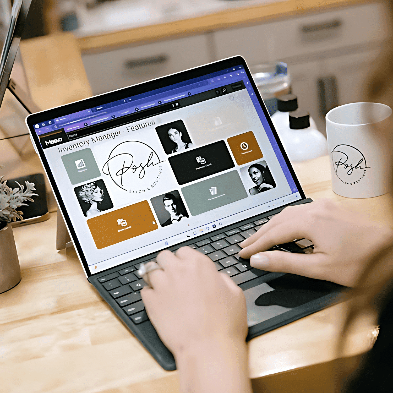 Portrait of Sandra, a professional stylist at Posh Salon And Boutique, showcasing their expertise and style.