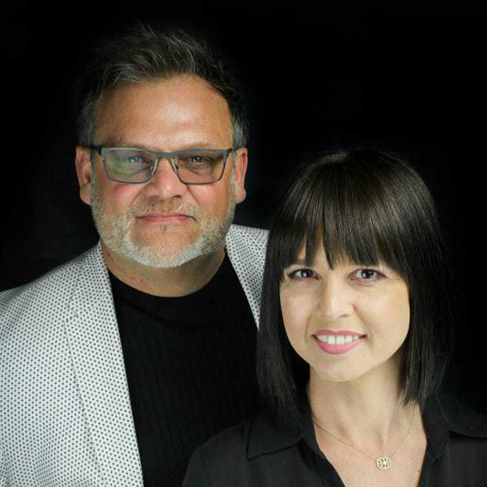 Portrait of Jeff & Amanda, a professional stylist at Scarborough's Salon & Day Spa, showcasing their expertise and style.