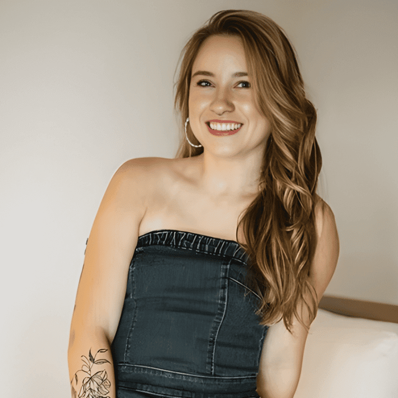 Portrait of Megan Bouchillon, a professional stylist at The Wildflower Collective LLC, showcasing their expertise and style.